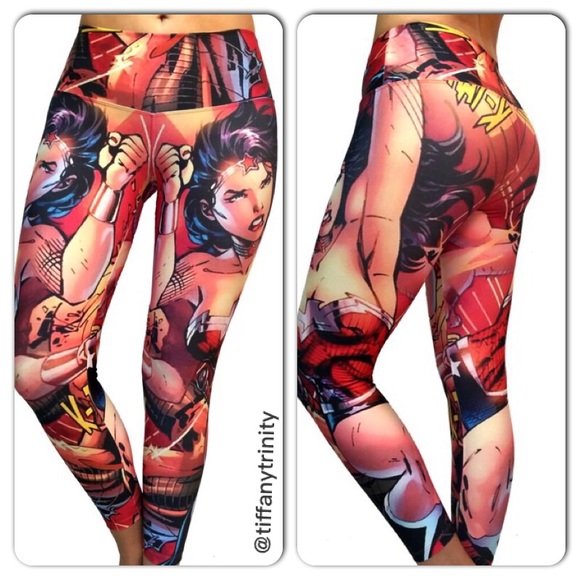 NWT Wonder Woman II Leggings! - Picture 2 of 2